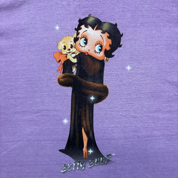 Glamours Betty Boop by Fleischer Studios Oversized Tee XL - Picture 2 of 4